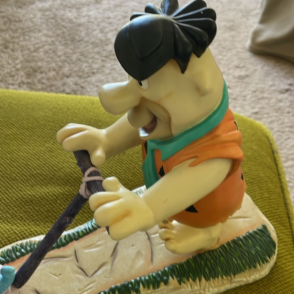 Fred Flintstone RARE FIND 1996 Creature Comforts LE resin Hanna Barbera - Picture 8 of 15